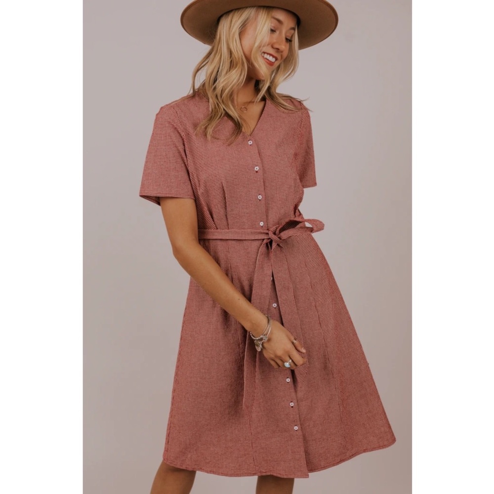 Plus Size Roolee Tanya Plaid Dress